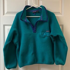 Teal ✨Patagonia✨ Snap-T pullover!!